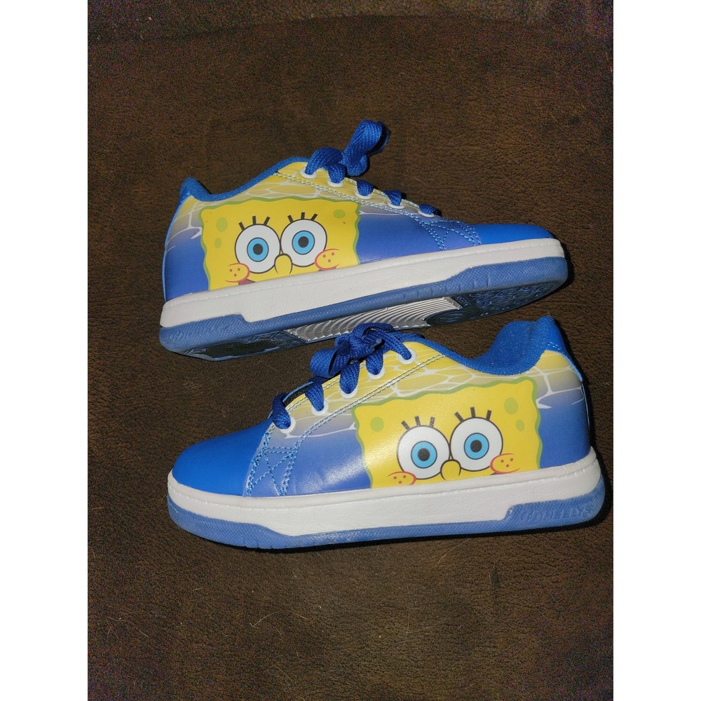 SpongeBob squarepants heelys skate shoes size youth 2 fits style small wheels